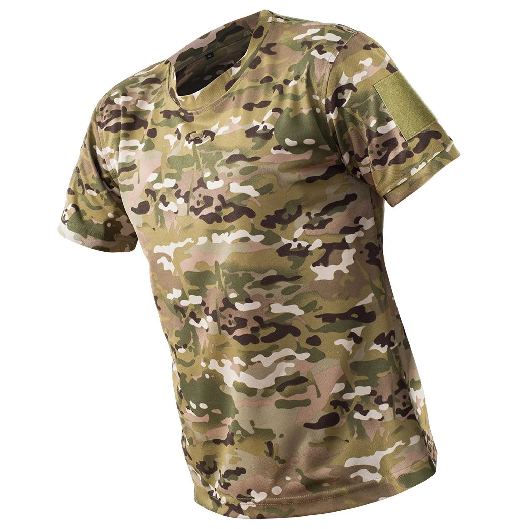 Tactical Camouflage Quick-Dry T-Shirt